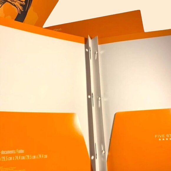 T-Rex Surfing & Skateboard Ring Binders, Dino Composition, 2 Mead 5 Star Folders - Picture 10 of 12